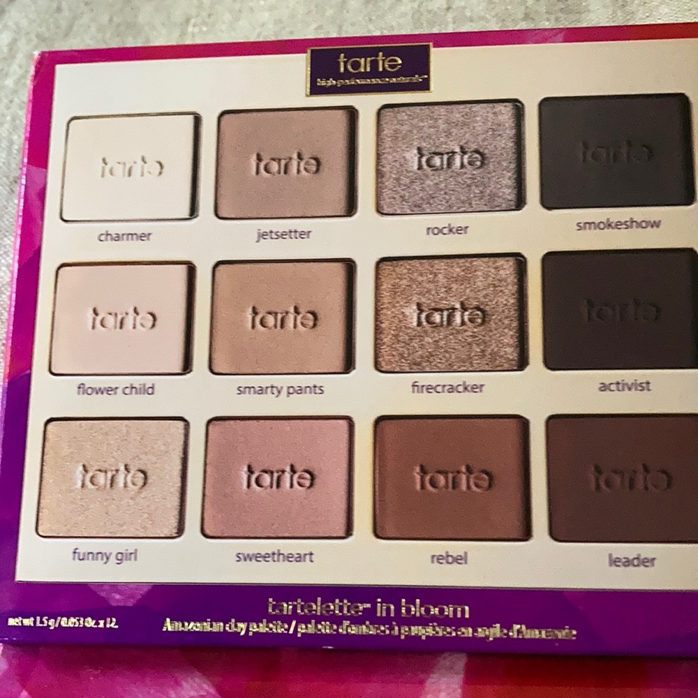Tarte eyeshadow palette